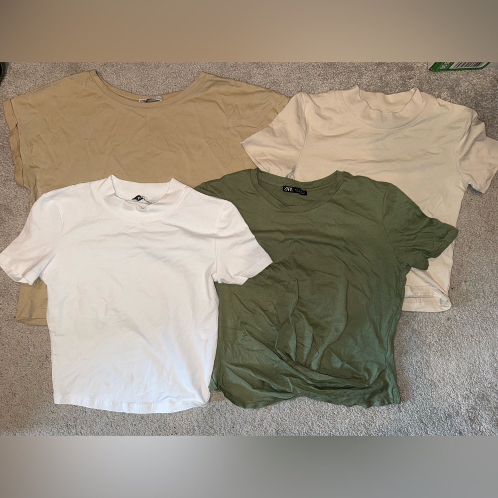 Zara Women's basic tops t-shirts
